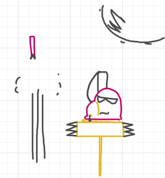 A panel from Running Duos, episode four of the Board Boards object show by Furretwalk/WalkingFurret.